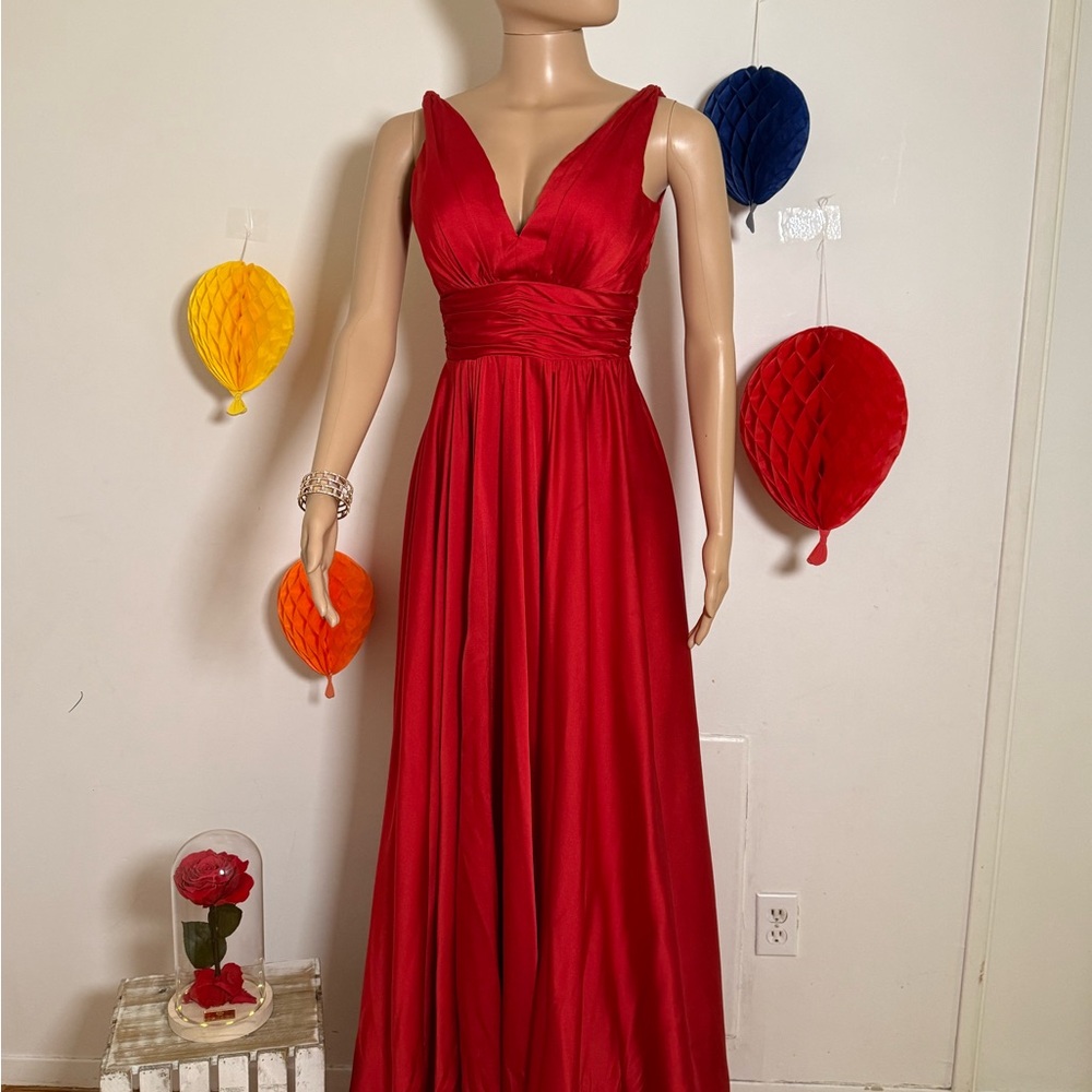 Othr Elegant Red Maxi Dress